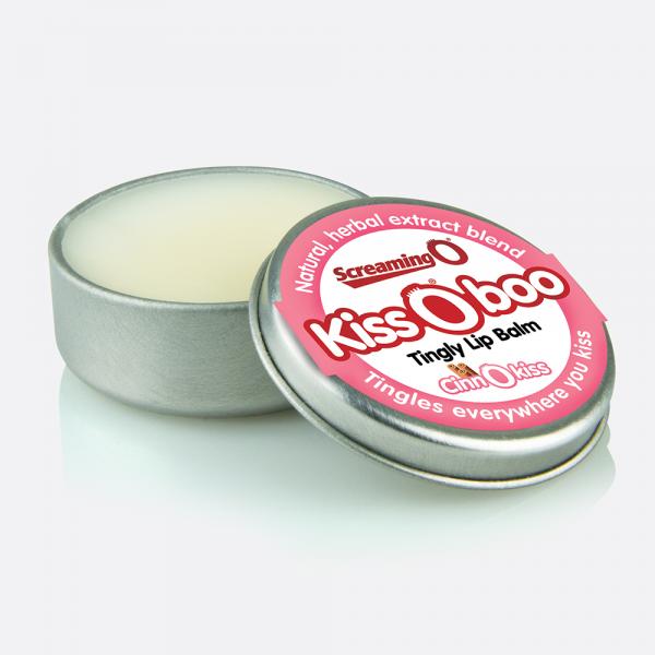 KissOboo Tingly Lip Balm Cinnamon .45oz Tin | SexToy.com