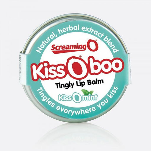KissOboo Tingly Lip Balm Peppermint .45oz Tin | SexToy.com