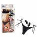 Little Black Panty Thong With Ties 10-function Remote Control Vibe | SexToy.com
