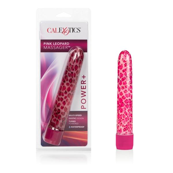 Pink Leopard  Waterproof  6.5 Inch Massager | SexToy.com