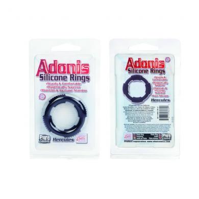 Silicone Ring Hercules- Black | SexToy.com