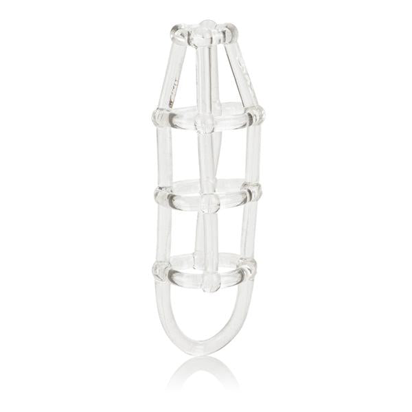 Cock Cage Enhancer 4.5 Inch - Clear | SexToy.com