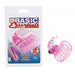 Basic Essentials Stretchy Bunny Enhancer Vibrating Pink | SexToy.com