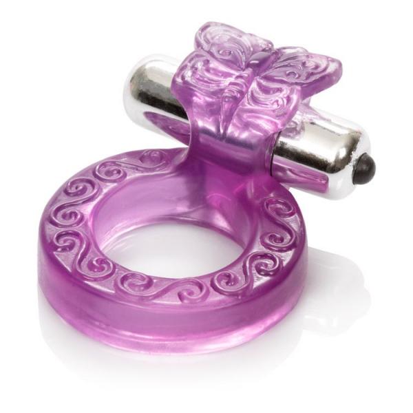 Intimate Butterfly Ring Enhancer Purple | SexToy.com