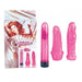 Sultry Sensations Kit Vibrator With 2 Sleeves Pink | SexToy.com