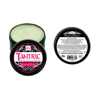 Tantric soy candle w/pheromones - pomegranate ginger | SexToy.com