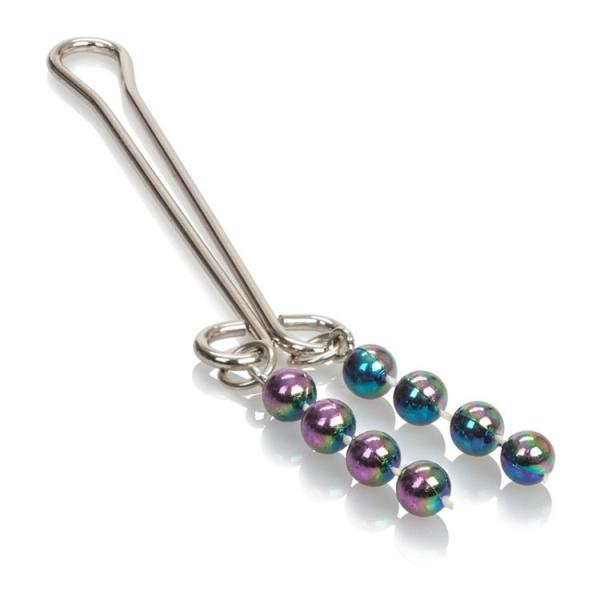 Intimate Play Beaded Clitoral Jewelry Black | SexToy.com