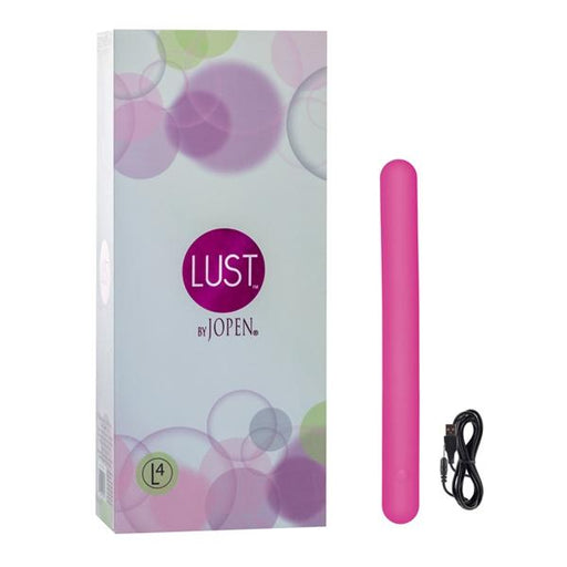 Lust L4 Silicone Bendable Massager Waterproof Pink 7.75 Inch | SexToy.com