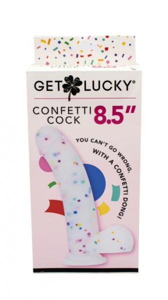 Shibari Get Lucky Confetti Cock 8.5in