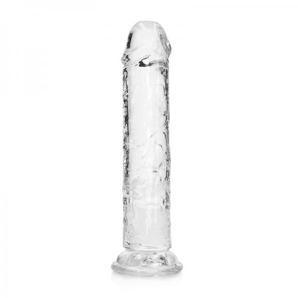 Realrock Straight Realistic 7 In Dildo Transparent