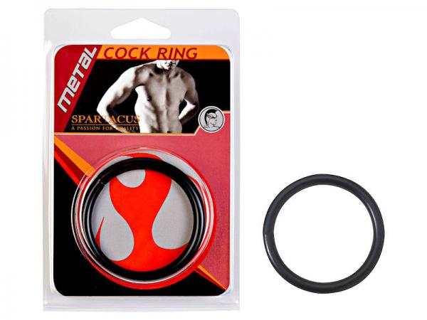 Black Steel Cock Ring 2in | SexToy.com