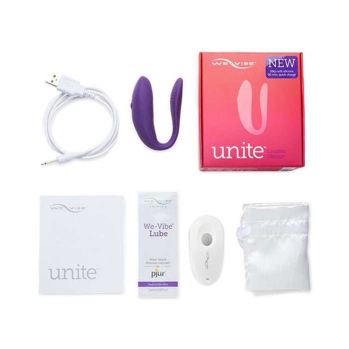 We-Vibe New Unite 2.0 Couples Vibrator Purple | SexToy.com