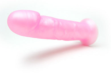 Goliath Silicone Vibrating Dildo 7.2 Inch Pink Pearl | SexToy.com