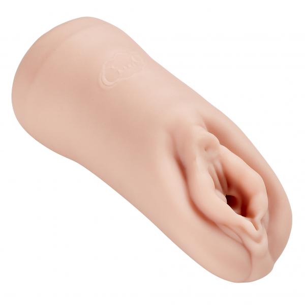 Cloud 9 Personal Double Ended Ribbed Stroker Beige