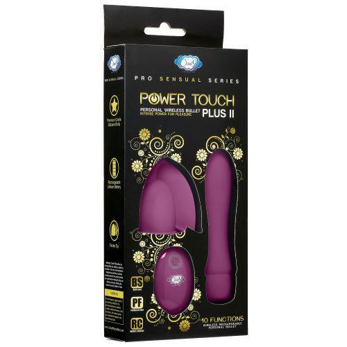 Cloud 9 Power Touch Plus Bullet Vibrator Plum Purple