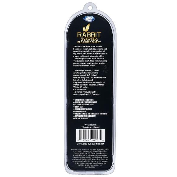 Cloud 9 7 Function Rabbit Vibrator Pink