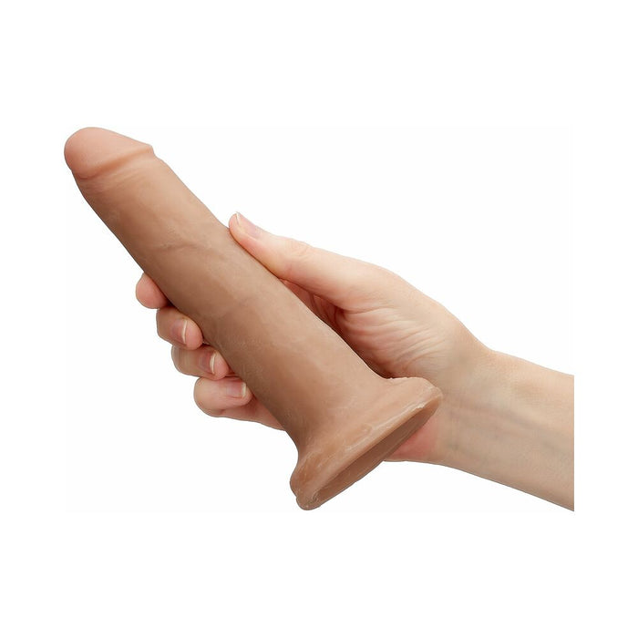 Cloud 9 Dual Density Real Touch Dong 6 inches with Balls Beige