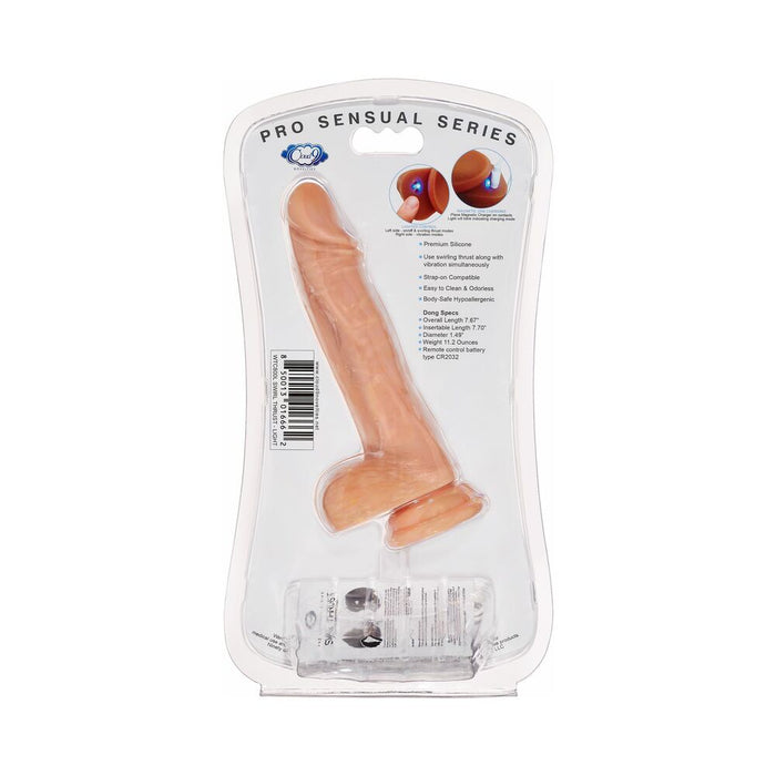 Cloud 9 Dual Density Real Touch 7 inches Dildo with Balls