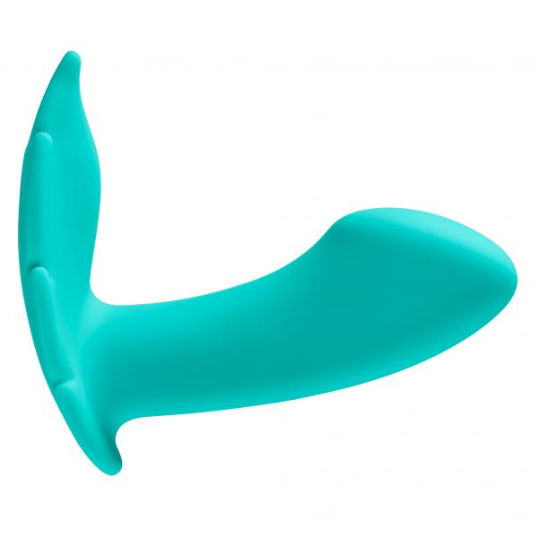 Cloud 9 Health & Wellness Wireless Remote Control Panty Leaf" Vibe - Teal"