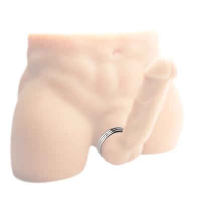 Echo 2 Inch Stainless Steel Triple Cock Ring | SexToy.com