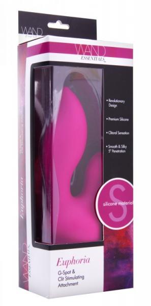 Euphoria G Spot & Clit Silicone Wand Attachment | SexToy.com