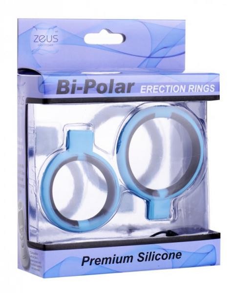 Zeus Bi Polar Silicone Erection Rings | SexToy.com