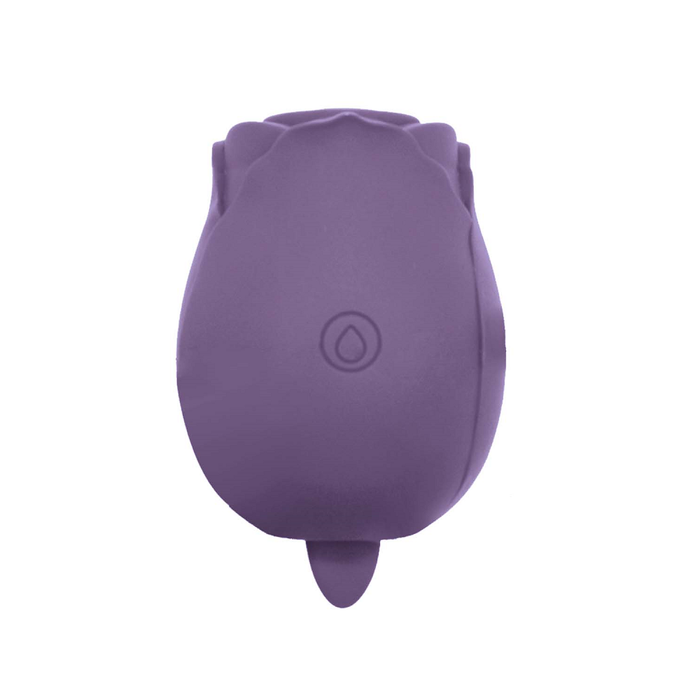 Blossom Rose Licking And Sucking Vibrator Lavender | SexToy.com