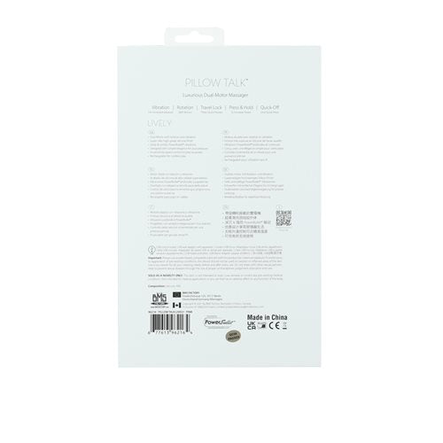 Pillow Talk Lively Dual Stimulator Pink | SexToy.com