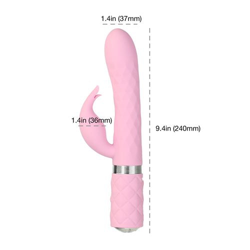 Pillow Talk Lively Dual Stimulator Pink | SexToy.com