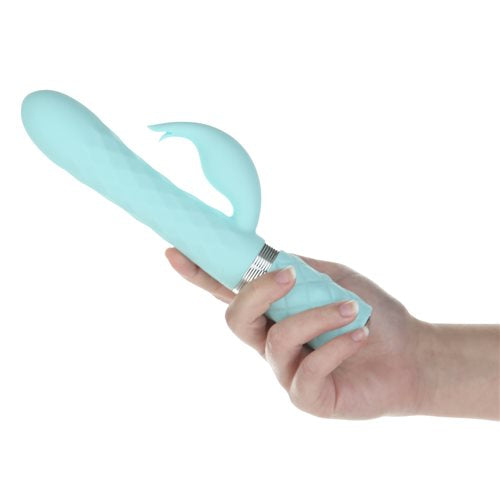 Pillow Talk Lively Dual Stimulator Teal | SexToy.com