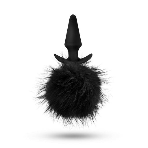 Temptasia Bunny Tail Pom Plug Black | SexToy.com