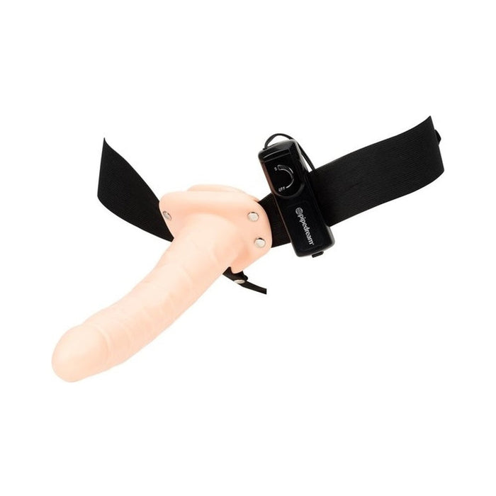 10 inches Vibrating Hollow Strap On | SexToy.com