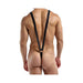 Male Power Nylon Lycra Sling With Rings Black L/XL | SexToy.com