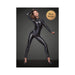 Noir Powerwetlook Overall With Leash And 2-way Zippers Large | SexToy.com