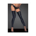 Noir Powerwetlook Stocking And Panties With Silver Zipper Large | SexToy.com