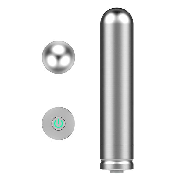 Nexus Ferro Stainless Steel Rechargeable Waterproof 6 Speed Bullet | SexToy.com