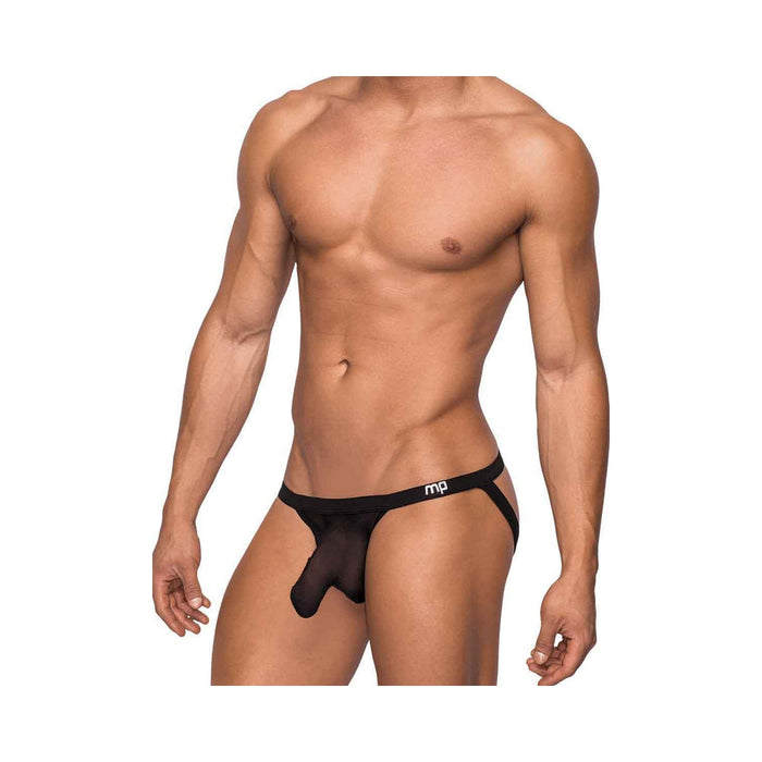 Male Power Hoser Jock Strap Black L/XL | SexToy.com