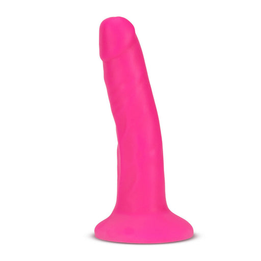 Neo Elite - 6-inch Silicone Dual-density Cock - Neon Pink | SexToy.com