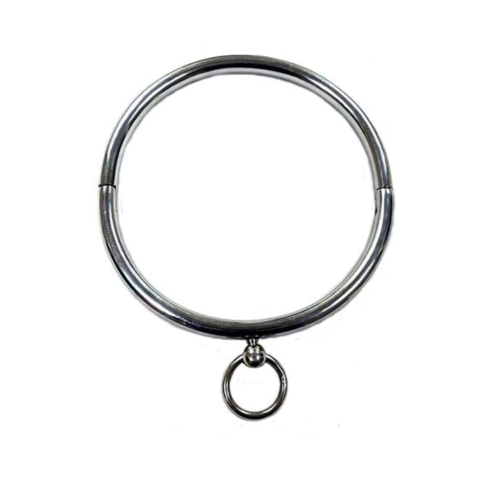 Rouge Stainless Steel Ring Collar Silver | SexToy.com