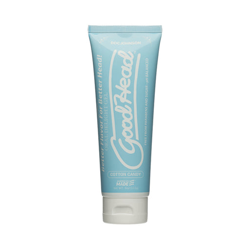 Goodhead Oral Delight Gel Cotton Candy Tube 4 fluid ounces | SexToy.com