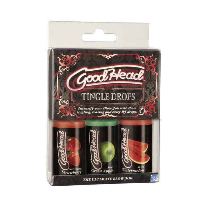 Goodhead Tingle Drops 3 Pack | SexToy.com