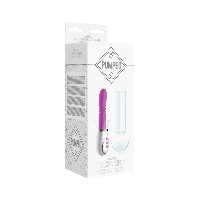 Thruster - 4 In 1 Rechargeable Couples Pump Kit | SexToy.com