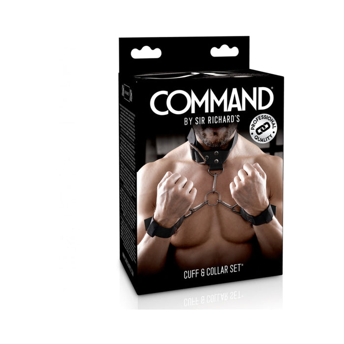 Sir Richard Command Cuff & Collar Set | SexToy.com