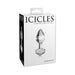 Icicles No. 44 Clear Butt Plug | SexToy.com