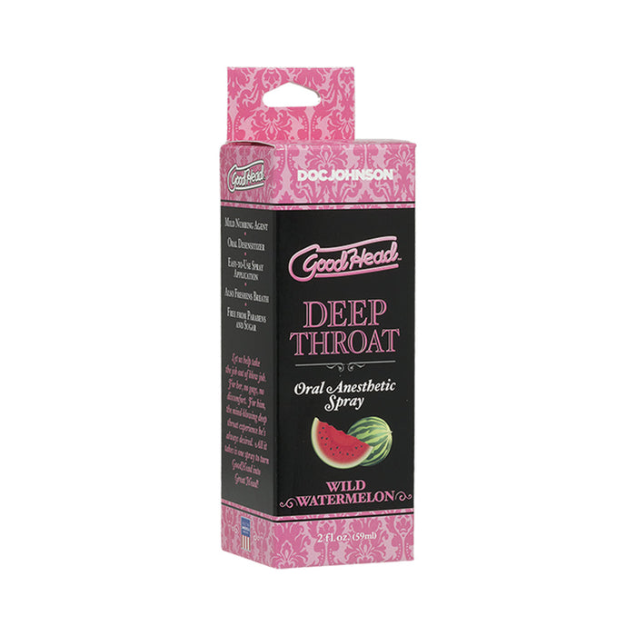 Goodhead Deep Throat Spray Wild Watermelon 2oz | SexToy.com