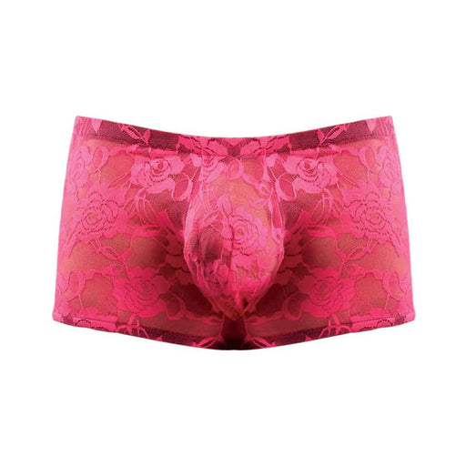 Mini Short Neon Lace Hot Pink Large | SexToy.com