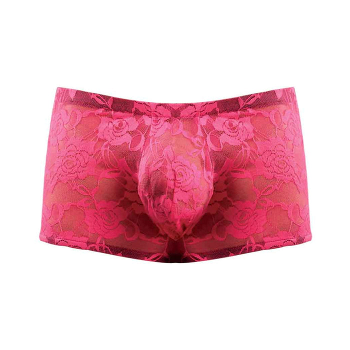 Mini Short Neon Lace Hot Pink Large | SexToy.com