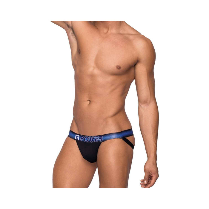 Male Power Pocket Pouch Jock With Pocket Cavity Black Lx | SexToy.com
