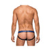 Male Power Pocket Pouch Jock With Pocket Cavity Black Sm | SexToy.com