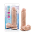 Au Natural 9.5 inches Dildo with Suction Cup Beige | SexToy.com